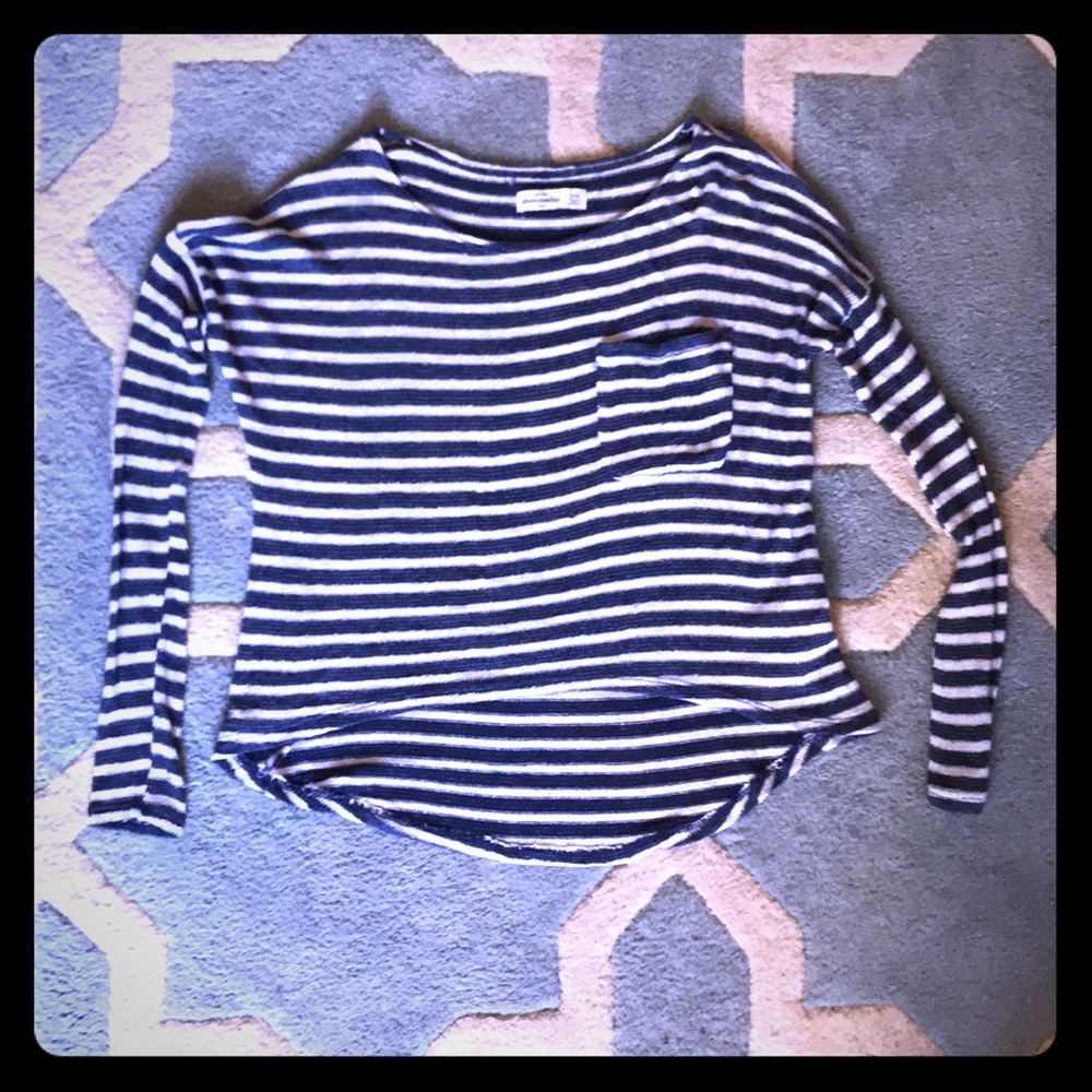 abercrombie kids striped pullover